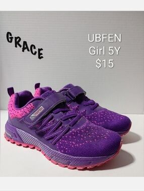 UBFEN - Kids Purple Sneakers